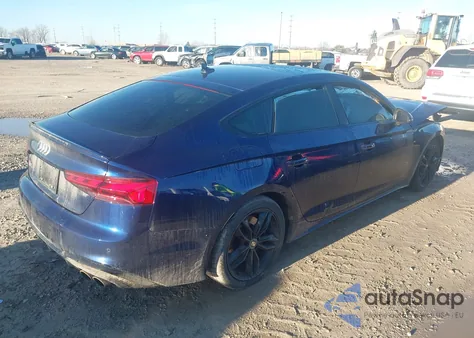 2021 Audi S5 Sportback Premium Plus Tfsi Quattro Tiptronic z USA, uszkodzony, nr VIN WAUC4CF54MA017581